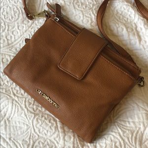 Leather Liz Claiborne bag with FOUR pockets
